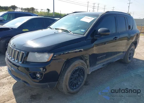 2016 Jeep Compass Sport Se из США, поврежденный, VIN 1C4NJCBAXGD711251